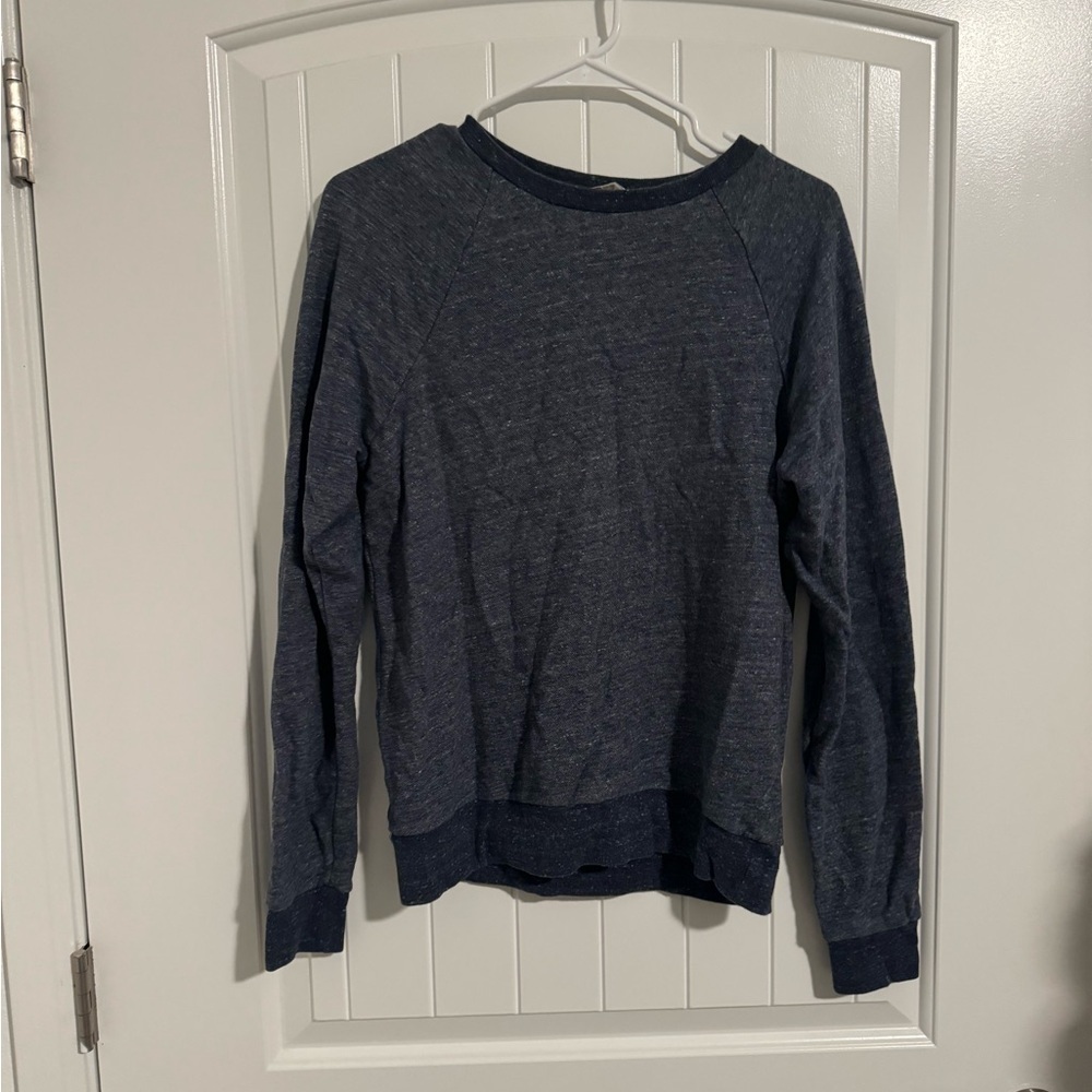 Everlane The Crew Blue Pullover Sweatshirt Size XS NWOT